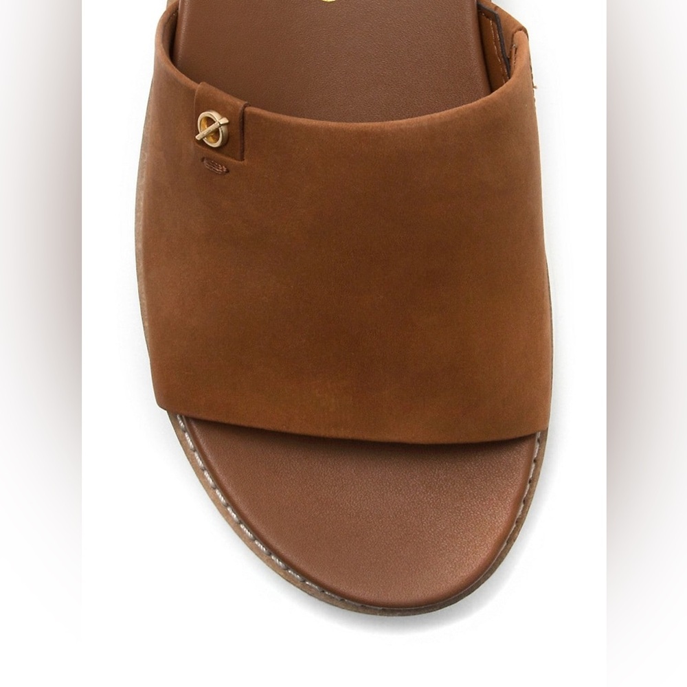 Cole Haan Zerogrand Gobal Leather Slide Sandals